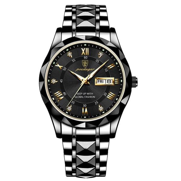 Waterproof Men's Sports Watch with Glow in Dark Face