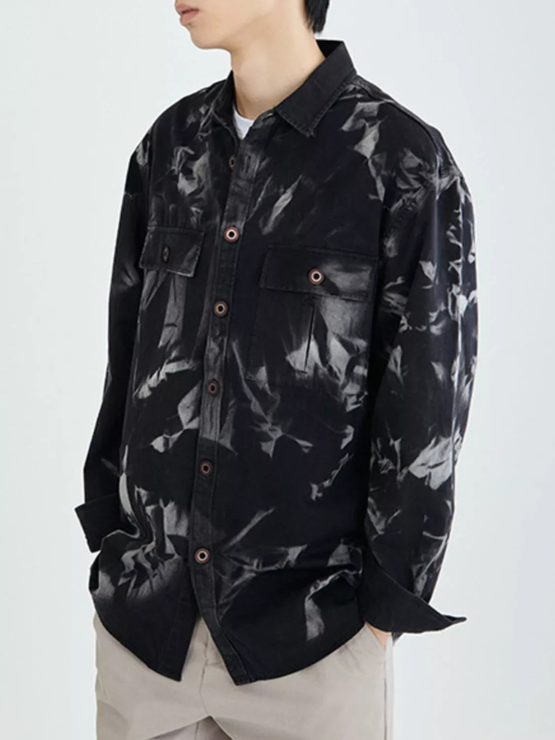 Big and Tall Graphic Dress Shirt - BritishElegance
