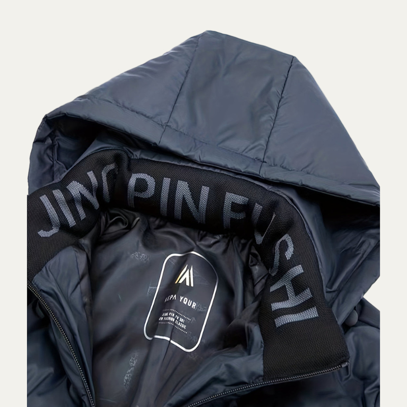 Men’s Fur Lined Leather Zip Jacket