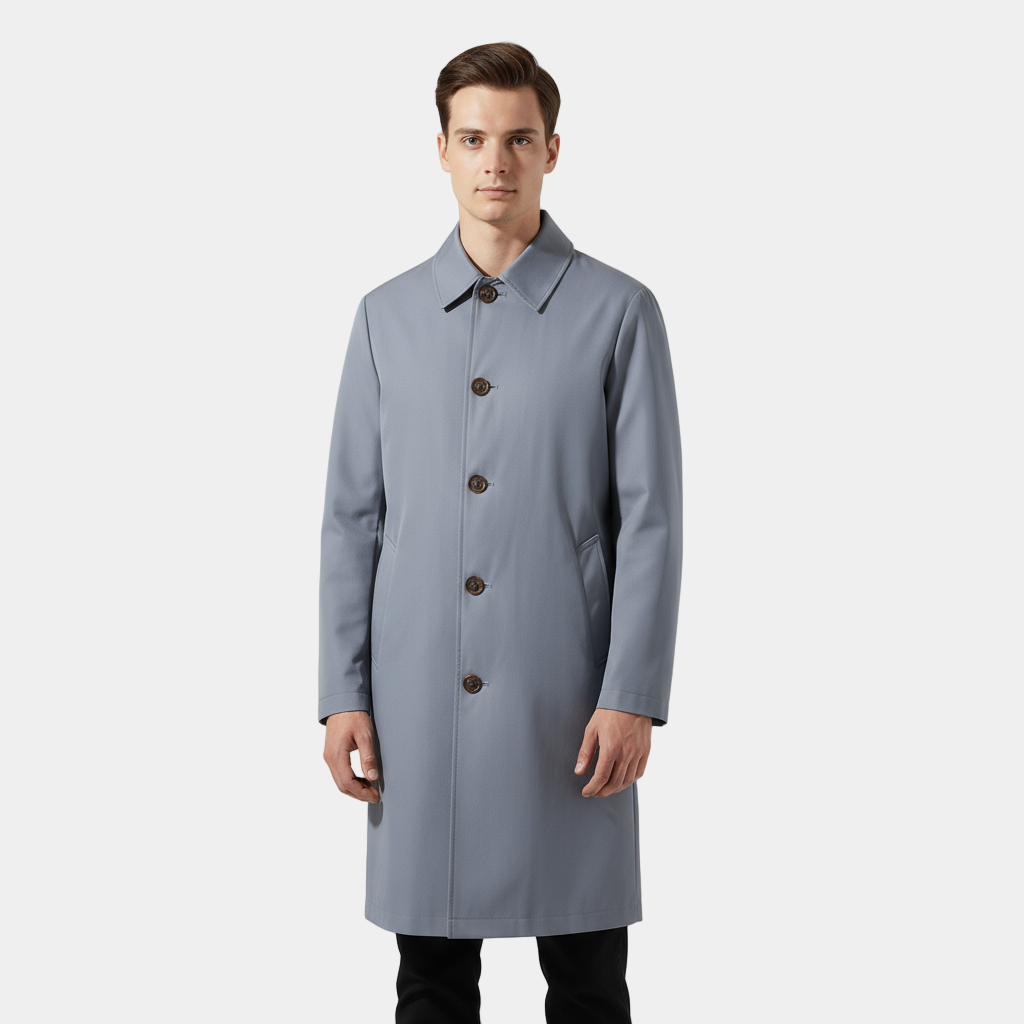 Men's Stylish Waterproof Long Coat