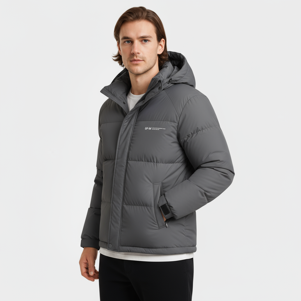 Warm Waterproof Men's Puffer Coat