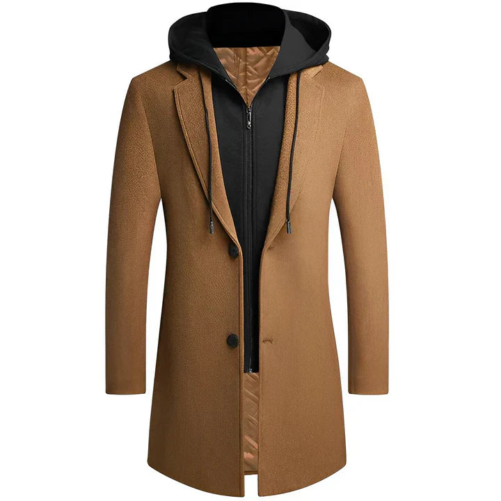 City office coat with double-sided protection