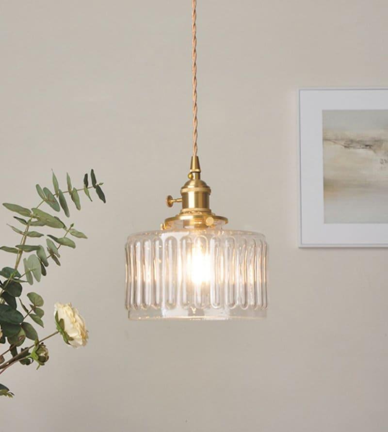 Classic Mini Glass Pendant Light with LED