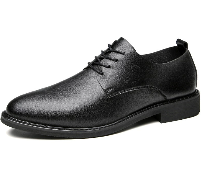 Classic Men's Leather Lace Shoes - BritishElegance