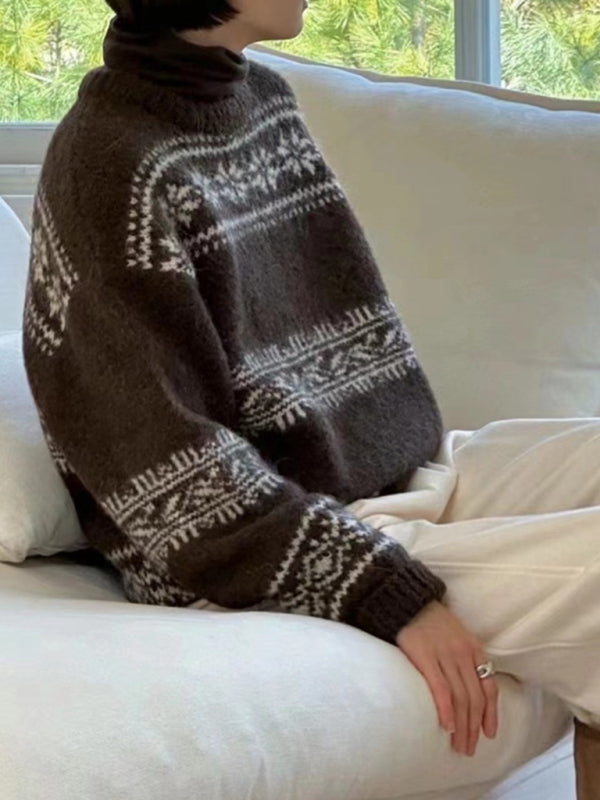 Women's Cozy Crew Neck Sweater