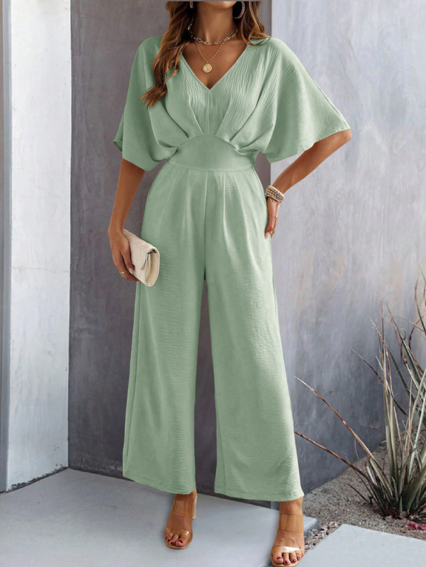 Comfy Summer Wide Leg Jumpsuit for Women