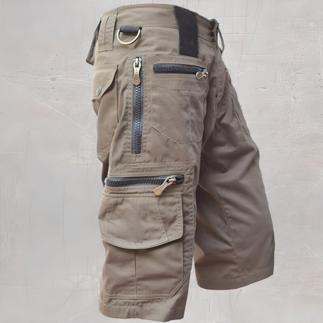 Relaxed Fit Men's Utility Shorts