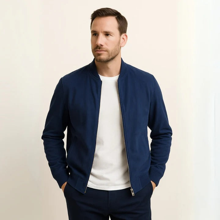 The Verona Elegant Suede Jacket for Men - 2025 Premium Autumn Design