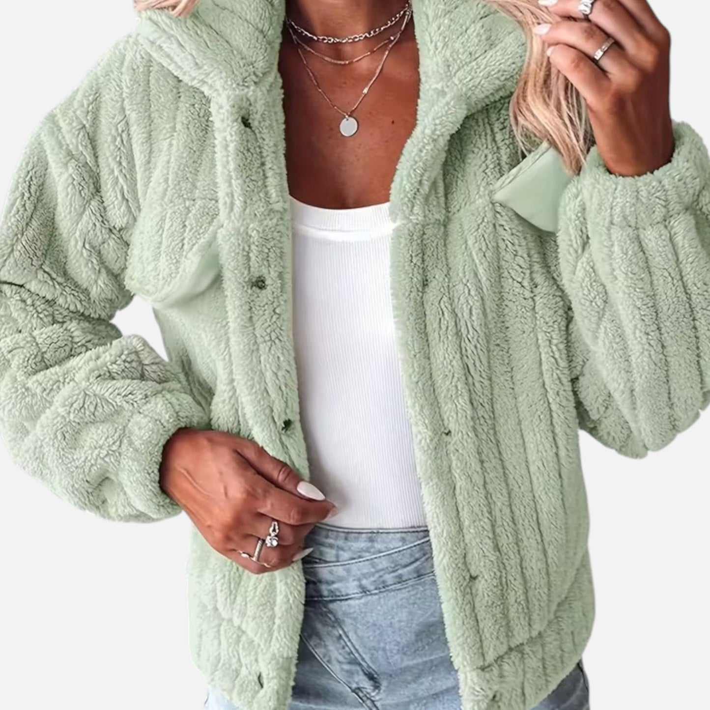 Christal | Women’s Winter Jacket | Teddy