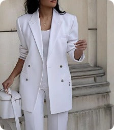 Classic Women's Workplace Suit Set