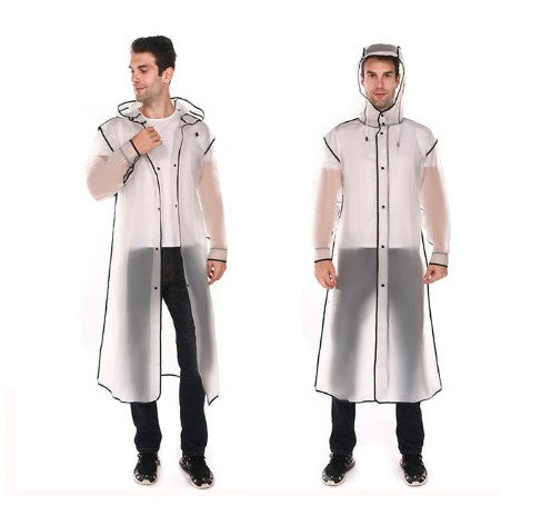 Waterproof Mens Hooded Rain Jacket For Hiking
