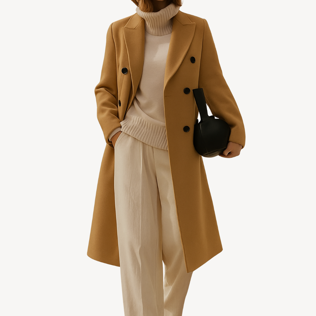 Women’s Double-Breasted Coat