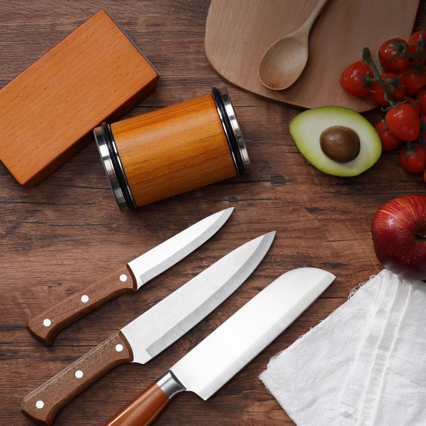 Easy Use Diamond Knife Sharpener For Sharp Edges - BritishElegance
