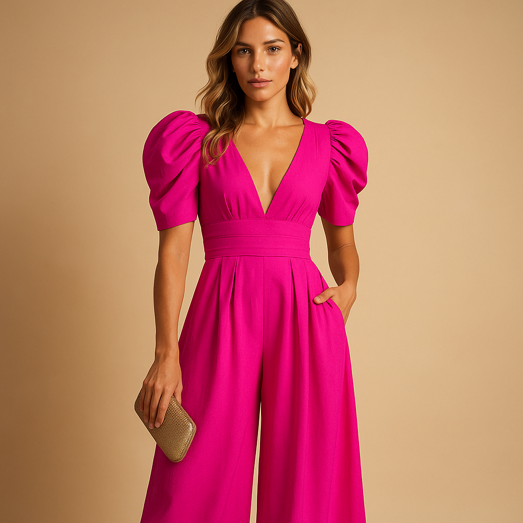 Slim Fit Women's Formal Jumpsuit