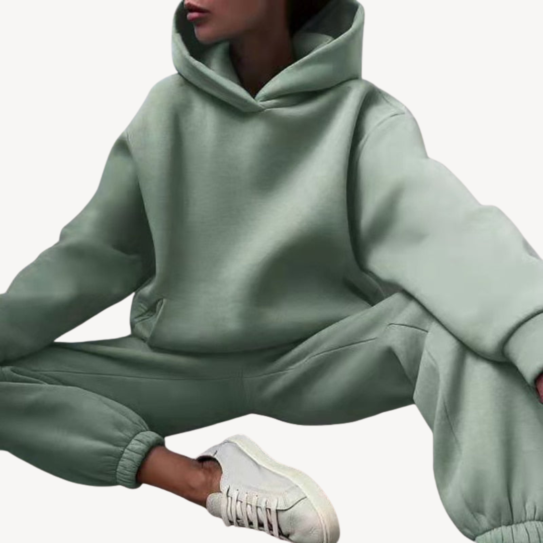 Oversized Hoodie and Jogger Set for Women