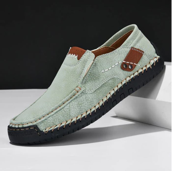 Comfortable Men's Leather Slip On Shoes