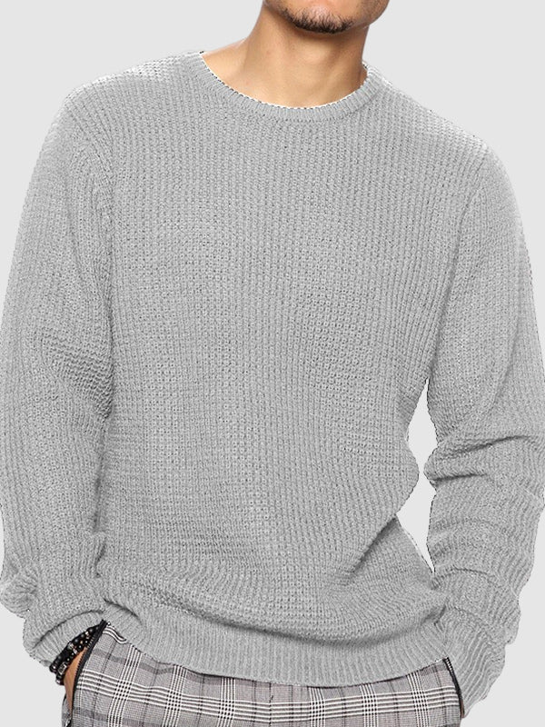 Relaxed Fit Men's Crew Neck Jumper Sweater