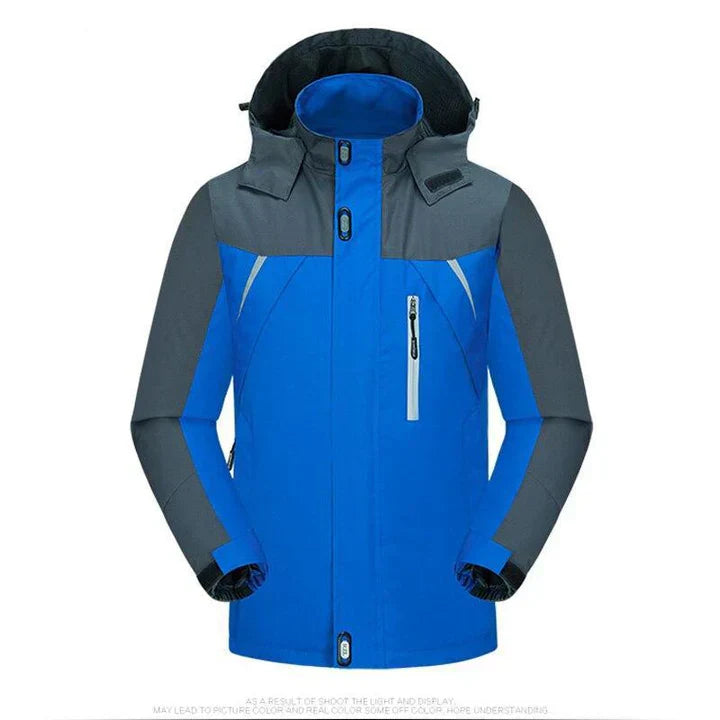 Men's bicolour winter coat