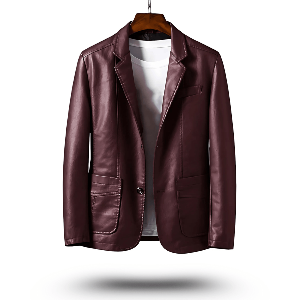 Black Leather Jacket Classic Style