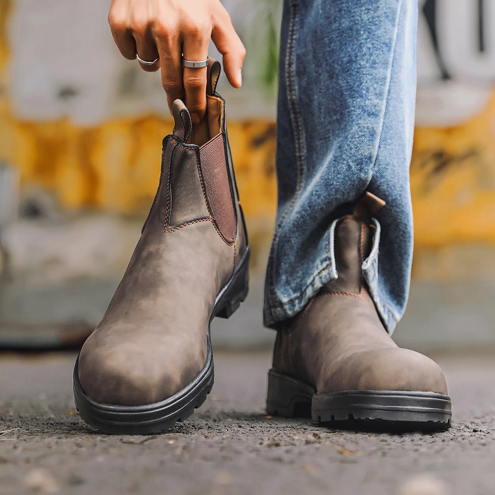 Classic Black Chelsea Boots