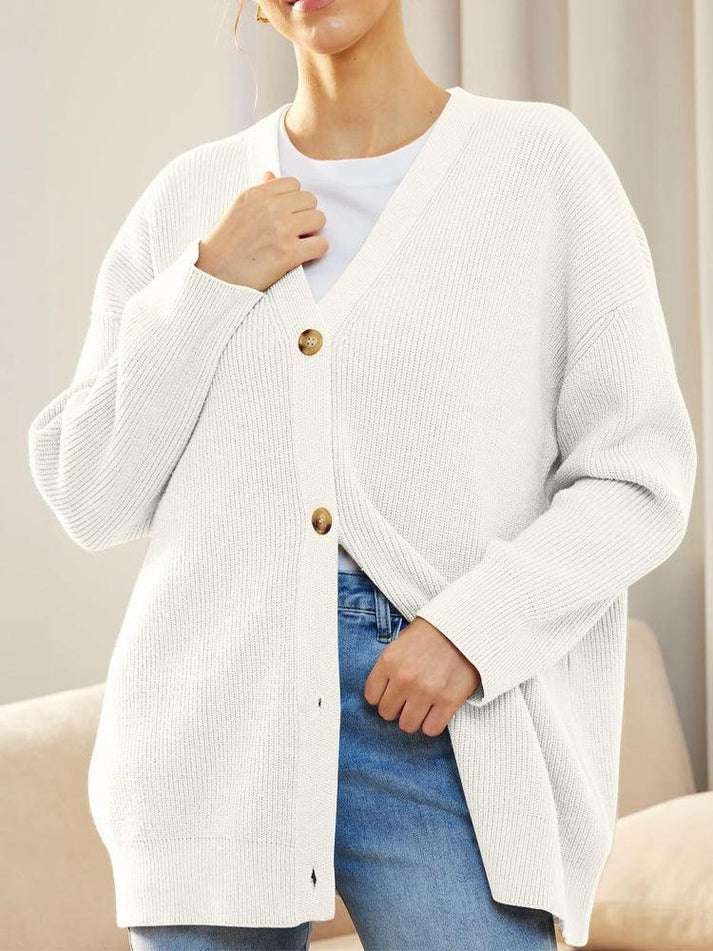 Cozy Women's Open Front Cardigan Sweater