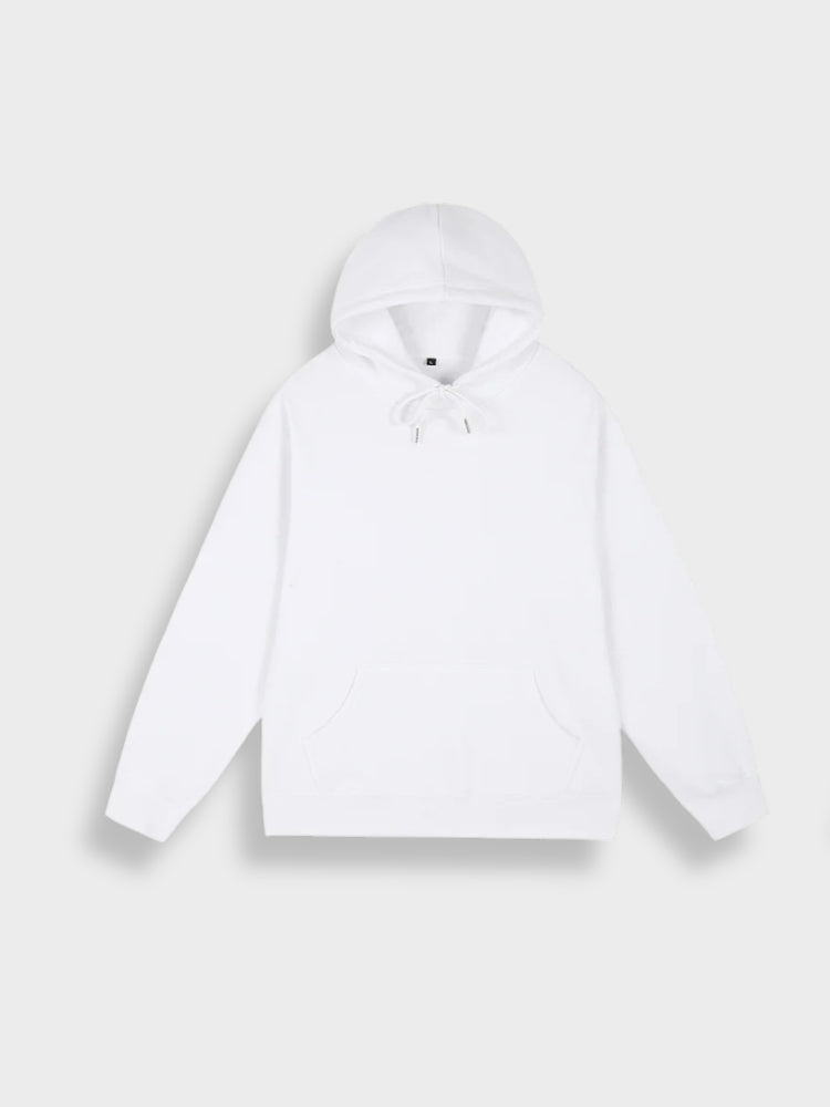 Men’s Casual Pullover Hoodie with Back Print