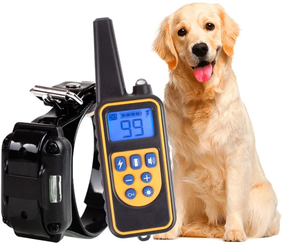 Advanced Anti Bark Dog Collar Long Range Rechargeable - BritishElegance