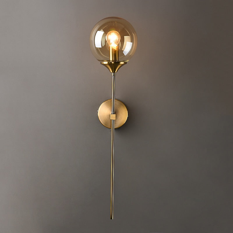 Clear Crystal Ball Decoration