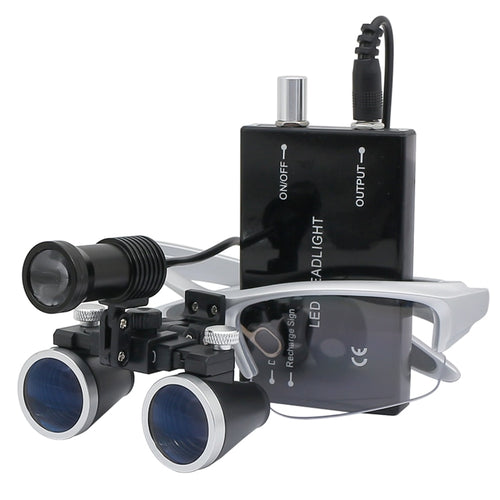 Premium Dental Loupes With LED Lighting And Magnification