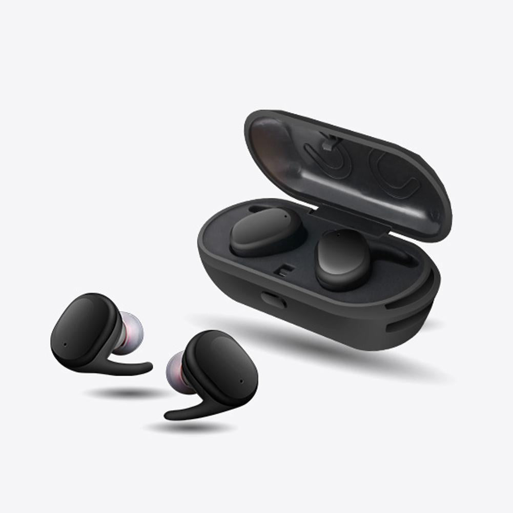 Compact Waterproof Bluetooth Earbuds with Clear Sound - BritishElegance