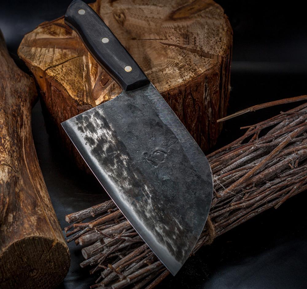 Premium Forged Chef Knife With Sharp High Carbon Edge - BritishElegance