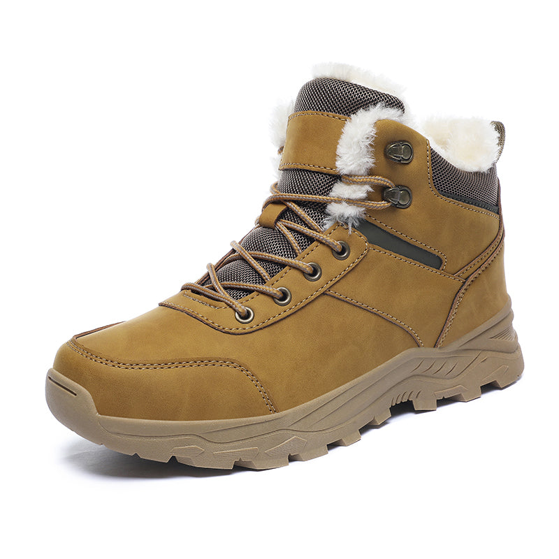 Waterproof Leather Snow Boots