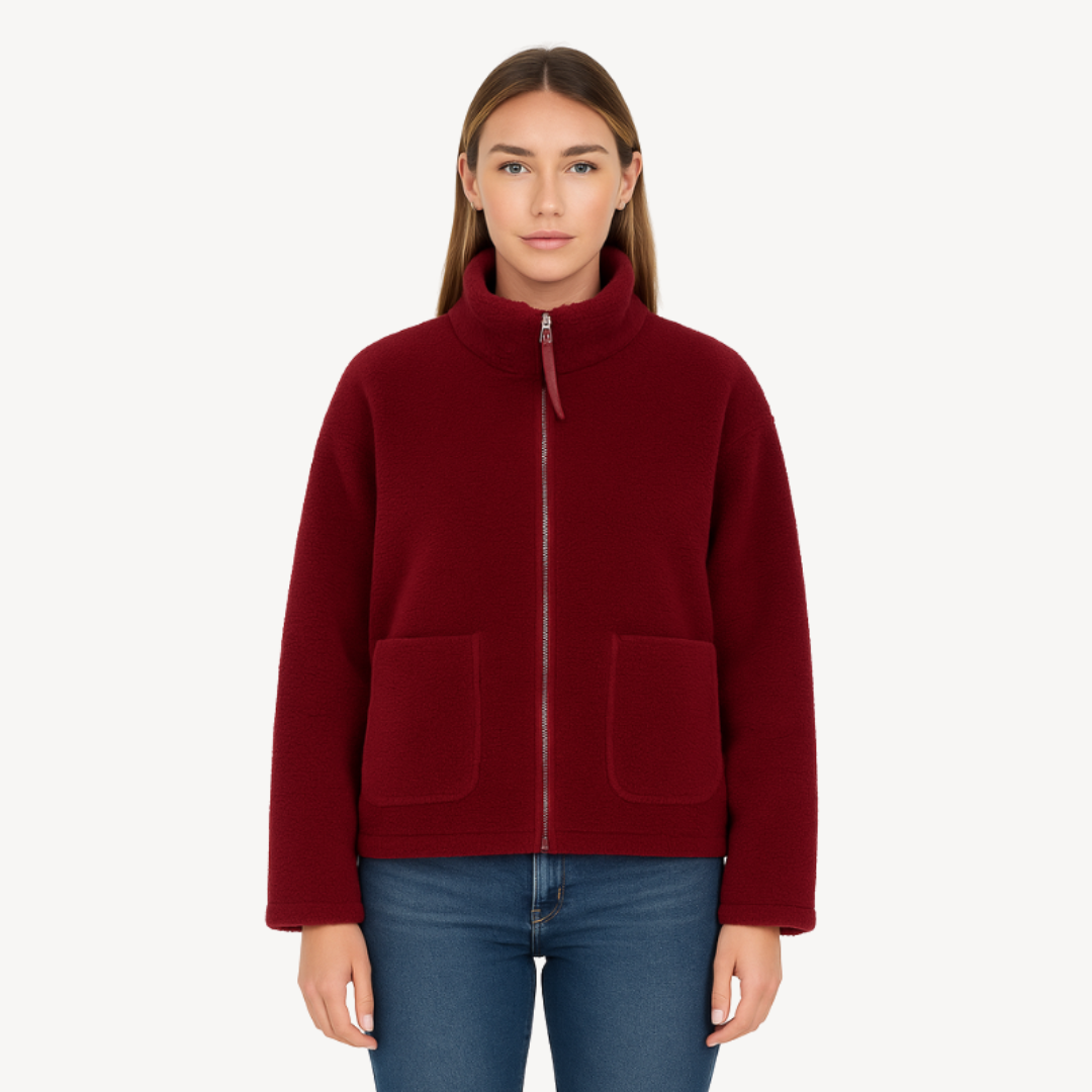 Women's Cozy Zip-Up Fleece Jacket