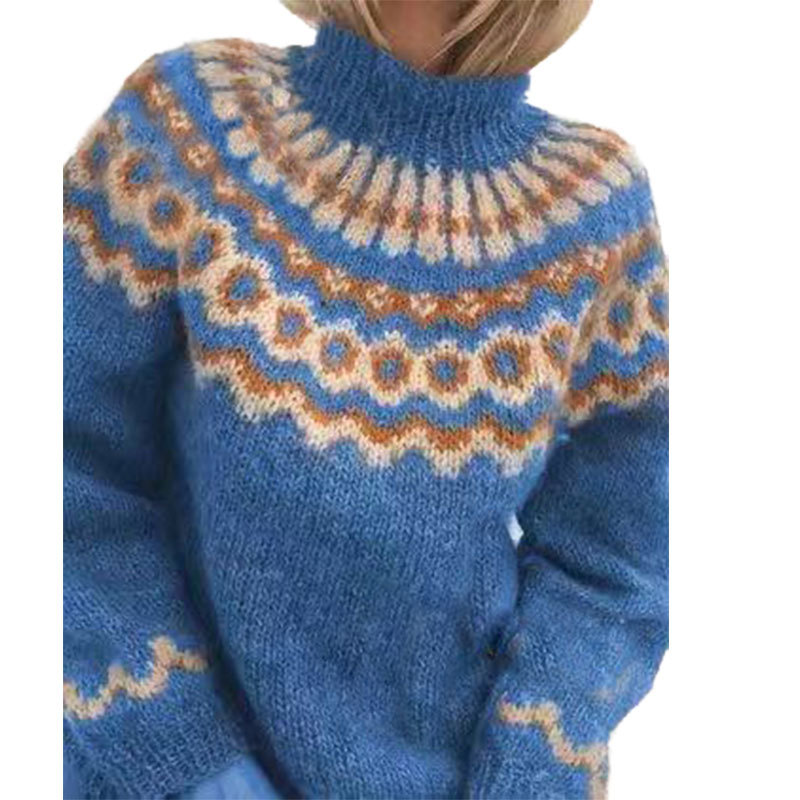 Retro Knit Jumper for Women - Eloise