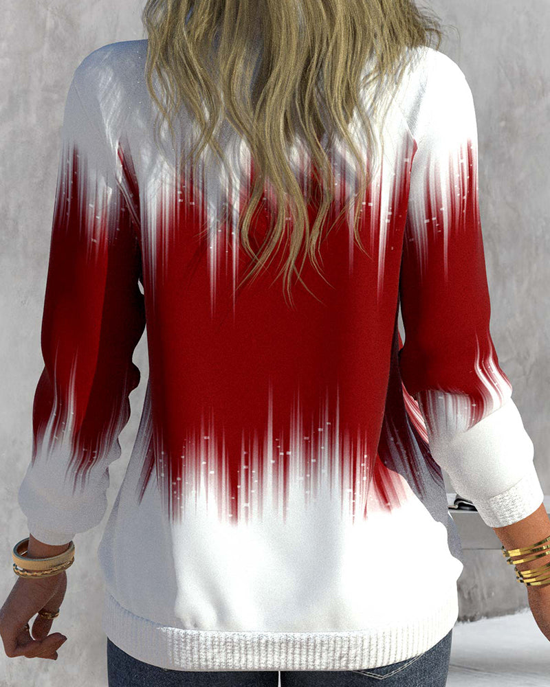 Trendy Ladies’ Zip Neck Jumper - Aurora