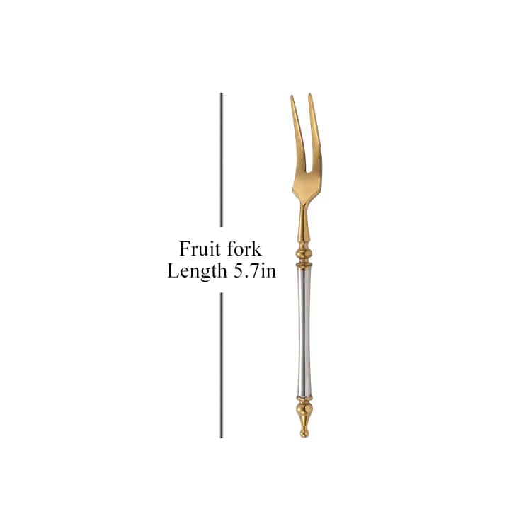 Luxury Gold Coated Flatware Set