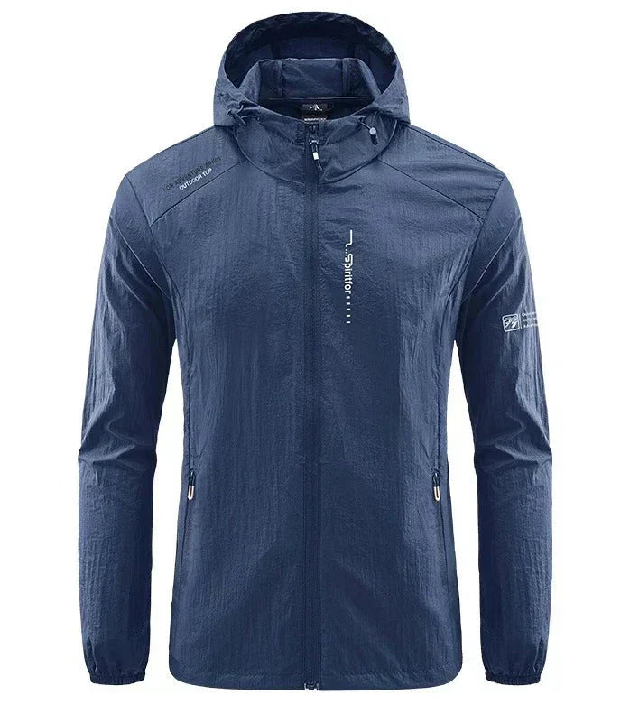 Men's Eugenio Ultralight Sun & Windproof Hooded Summer Jacket