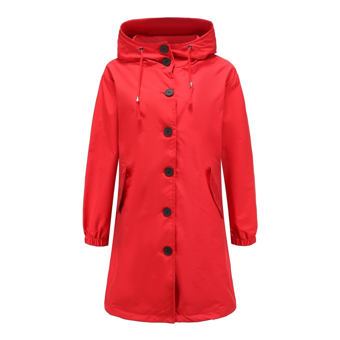 Ladies Long Waterproof Parka Coat