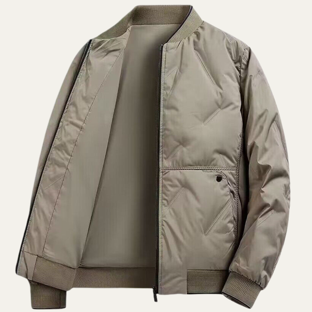 Men’s Contemporary Light Padded Bomber Jacket