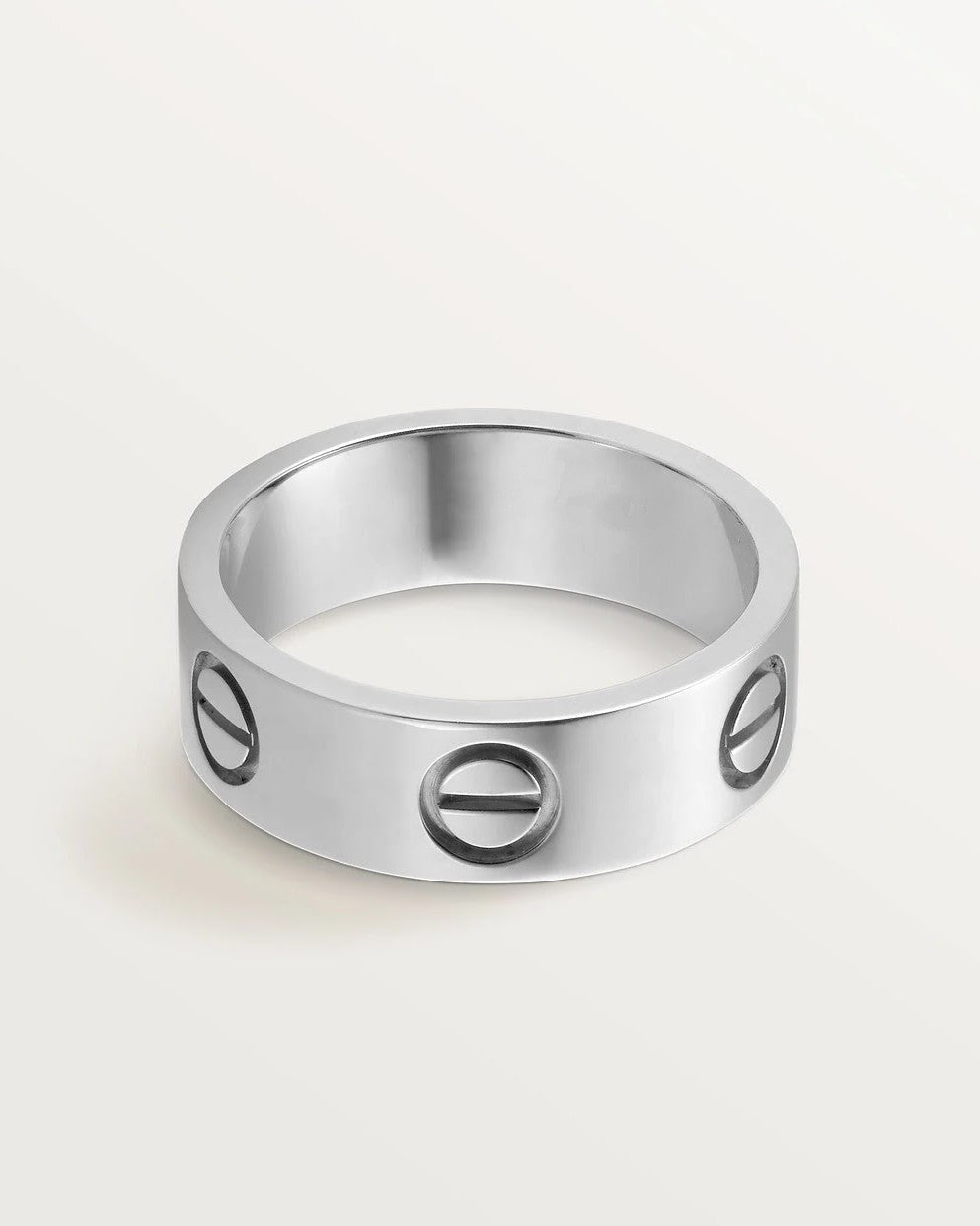 Aria - Unisex ring in silver, size 1, zinc alloy