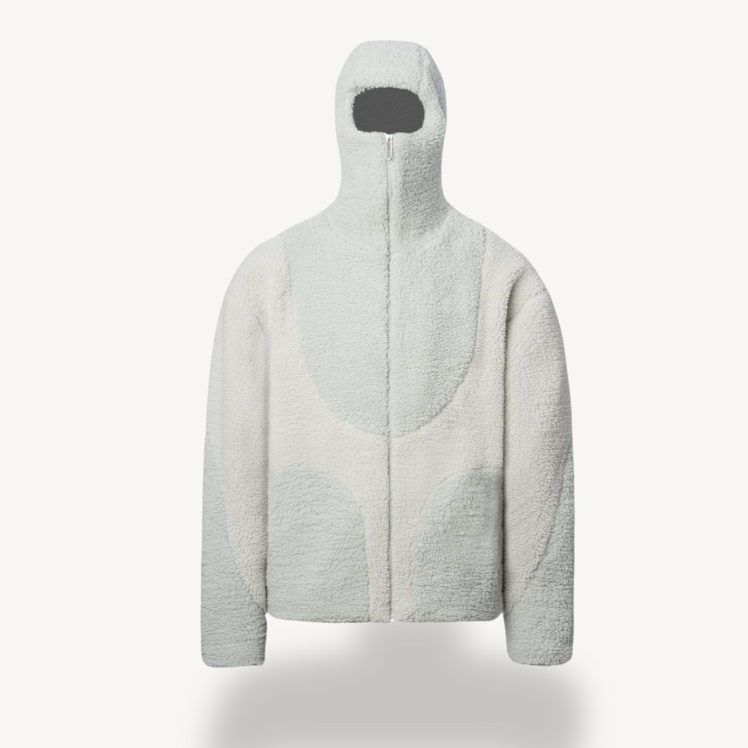 Men's Fleece Zip-Up Hoodie – Sherpa Jacket