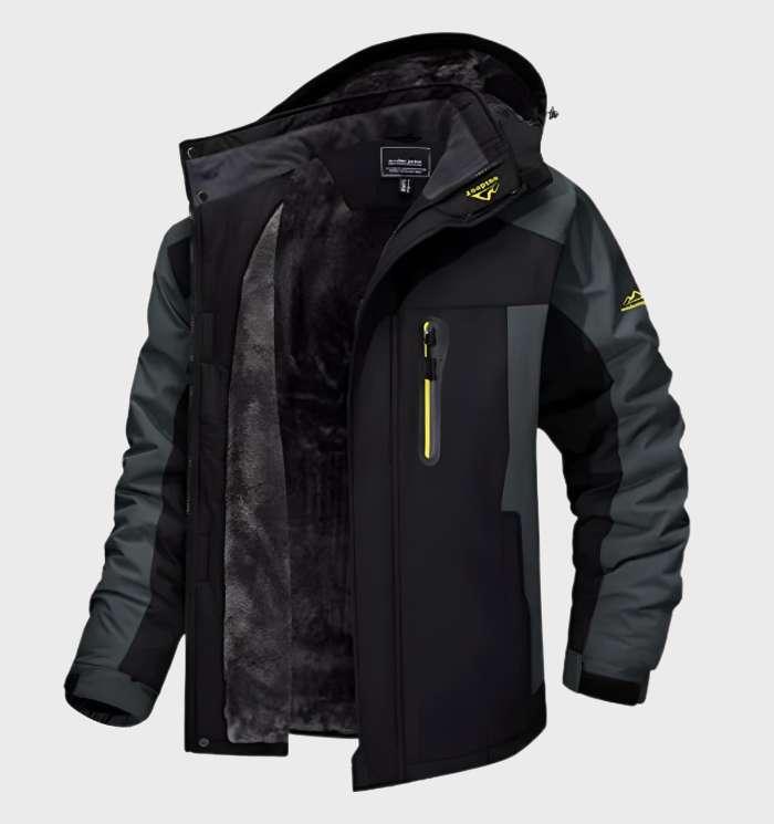Men’s Corduroy Fur Lined Heavy Winter Jacket