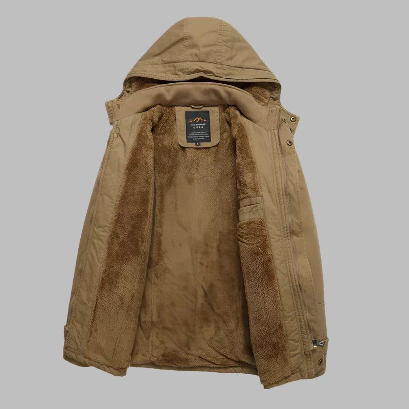 Warm Waterproof Men’s Winter Jacket - ArcticShield