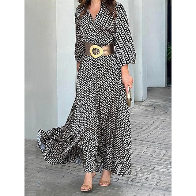 Ladies Luxury Long Formal Summer Dress - BritishElegance