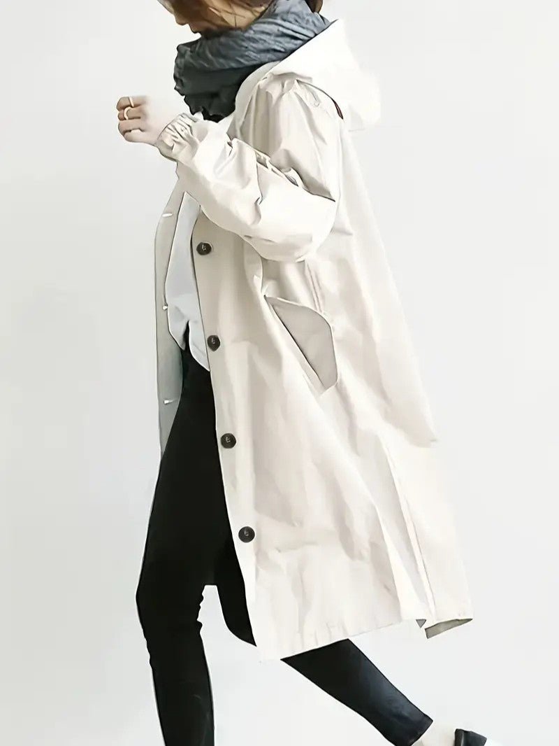 Women's Long Hooded Coat