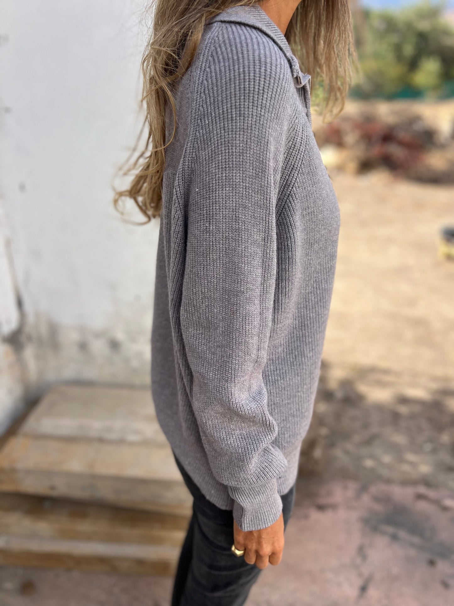 Women's V-Neck Sweater - Camille