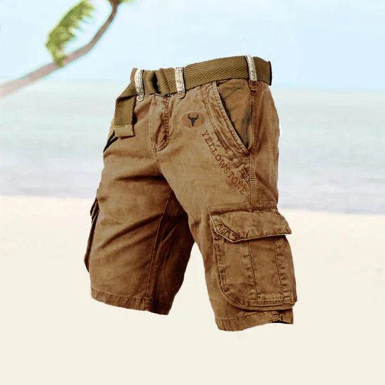 Multi-pocket Cargo Shorts
