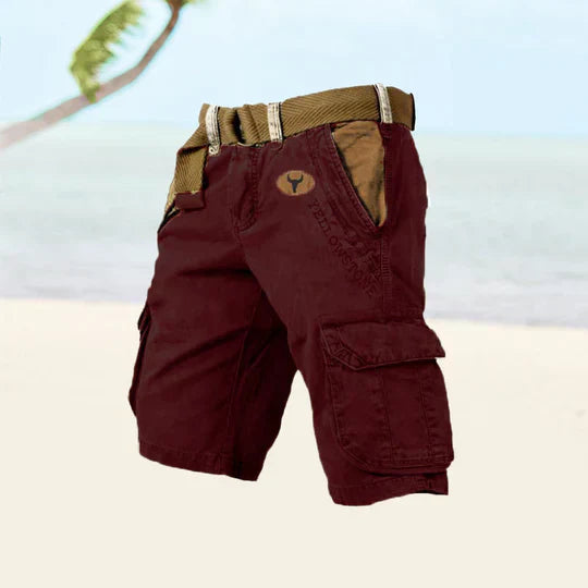 Multi-pocket Cargo Shorts
