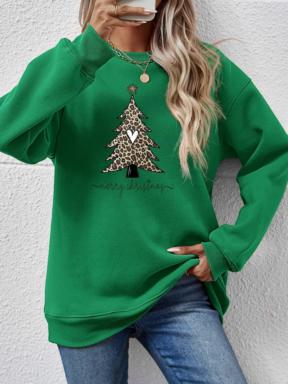 Fun Holiday Graphic Long Sleeve Shirt