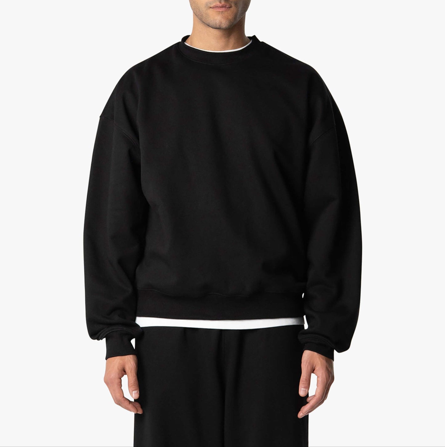Comfortable Large Mens Sweatshirt - Soft Heavy Cotton